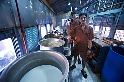 Indyjski wagon-kuchnia