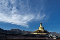 Pagoda Gongtang, Xiahe, prowincja Gansu, Chiny 