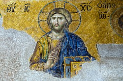 Mozaika w Hagia Sofia