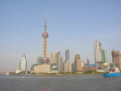 Najnowocześniejsza dzielnica Szanghaju - Pudong