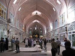 Iran, Tabriz, serce bazaru