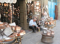 Iran, Esfahan, bazar przy Imam Squere