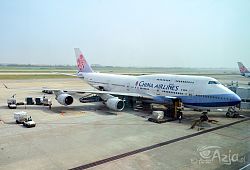 Lotnisko Taiwan Taoyuan, Boeing 747 China Airlines