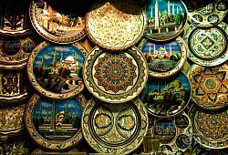 Kryty Bazar - ozdobne talerze