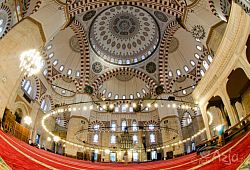 Meczet Şehzade - wnętrze