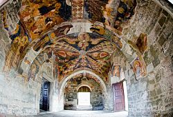 Muzeum Hagia Sophia - freski w głównej nawie