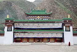 Klasztor Labrang, główna hala zgromadzeń