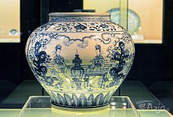 Muzeum Szanghajskie, dział wyrobów z porcelany