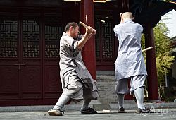 Pokaz Kung Fu w Shaolin