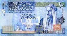 Waluta Jordanii: dinar jordański [JOD]