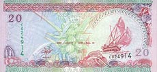 Waluta Malediwów: rufiyaa malediwska [MVR]